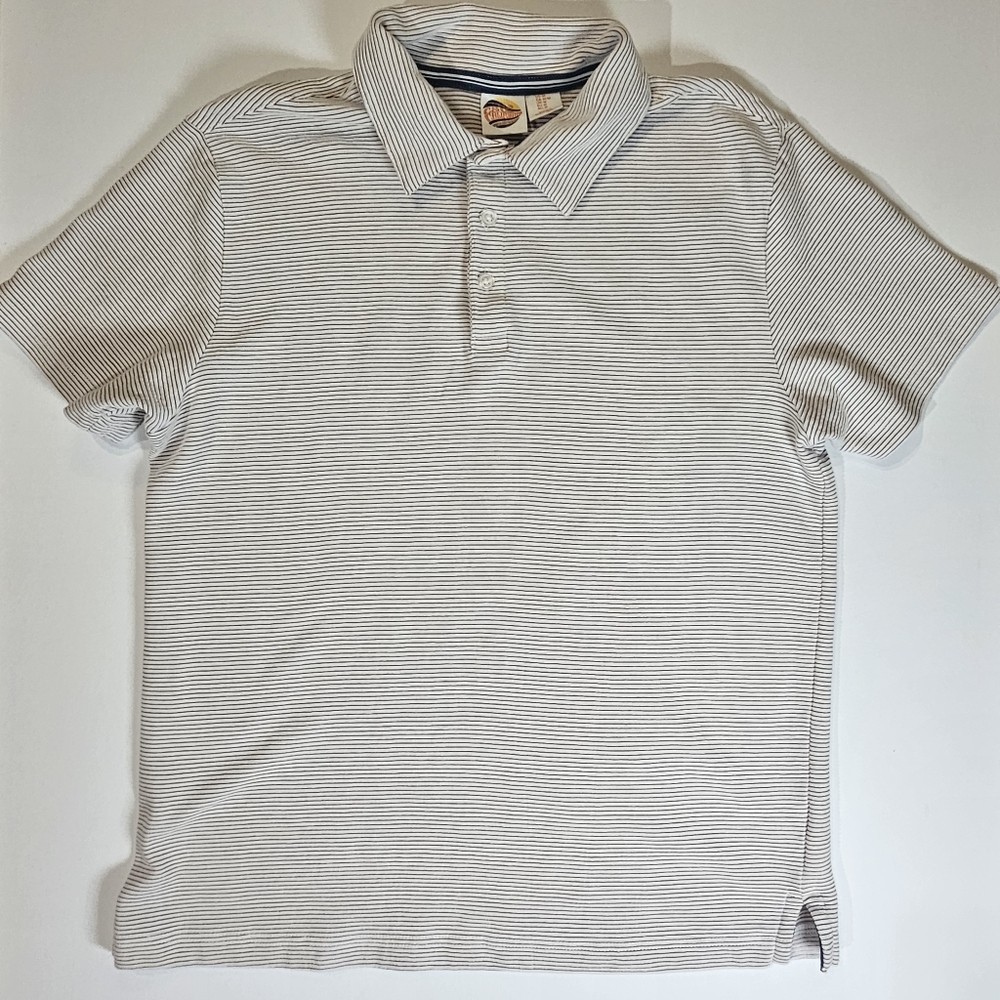 C&C California Mens Polo Medium Tan Ribbed Coastal Preppy Resort Wear Golf Ready
